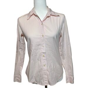 GAP Stretch Button-Down Long Sleeve Shirt